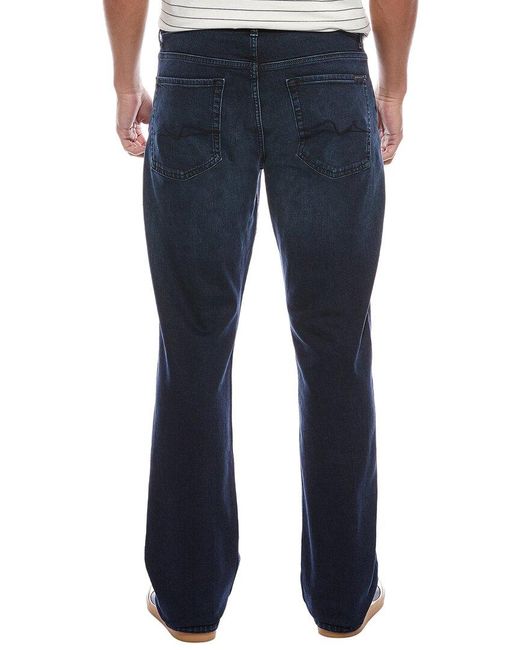 7 For All Mankind Blue Austyn Parallel Jean for men