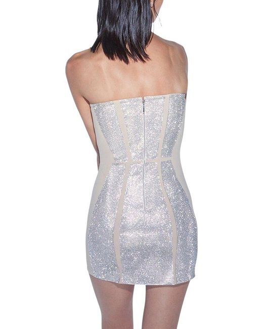 AMINA GLAM Multicolor Mini Dress