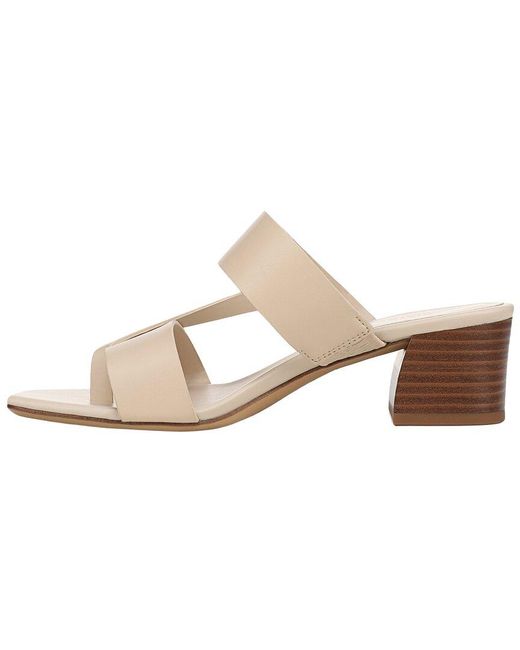 Franco Sarto White Keoni Slide