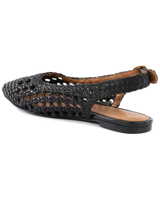 Seychelles Black Avalon Leather Flat
