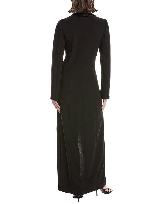 Rachel Roy Black Griffith Tuxedo Gown