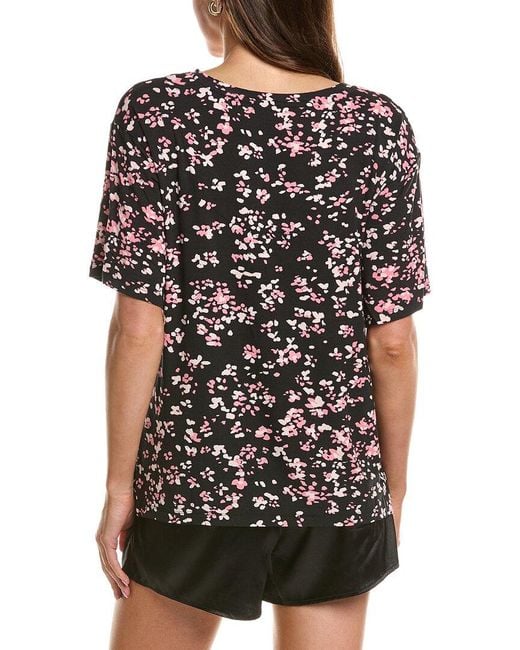 DKNY Black Pajama Top