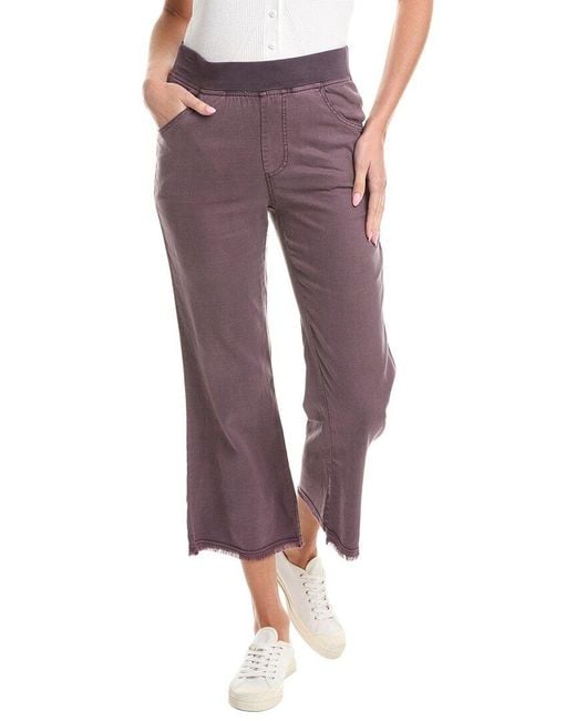 XCVI Purple Lorilei Twill Pant