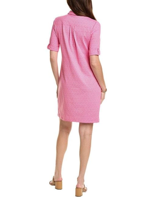 J.McLaughlin Pink Lawrence Catalina Cloth Dress