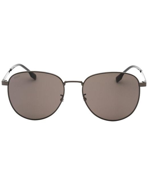 Boss Gray Boss 1536/F/S 57Mm Sunglasses for men