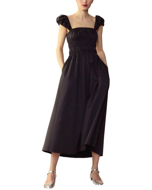 Cynthia Rowley Black Bodrum Back Tie Dress