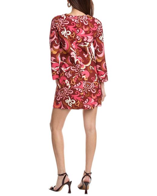 mestiza Red Katalin Mini Dress