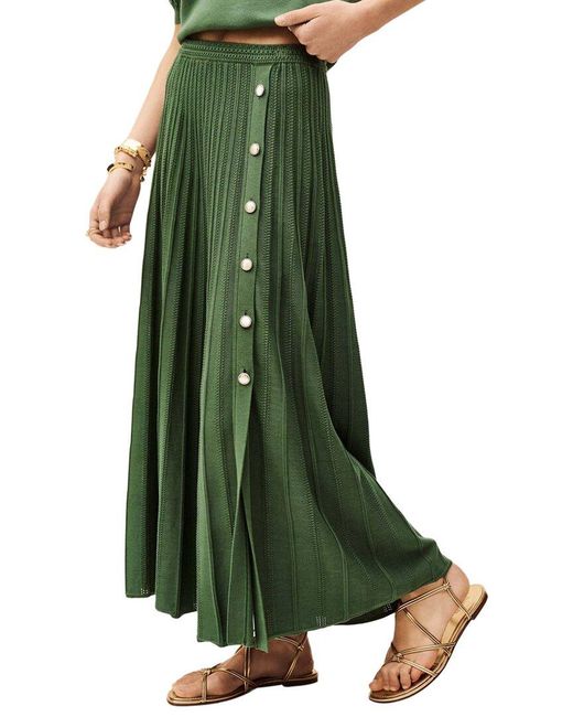 Ba&sh Green Sindy Skirt