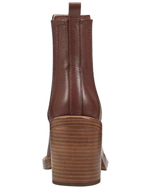 Marc Fisher Brown Halida Ankle Boot