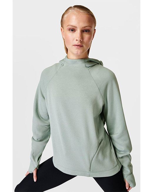 Sweaty Betty Green Run Hoodie