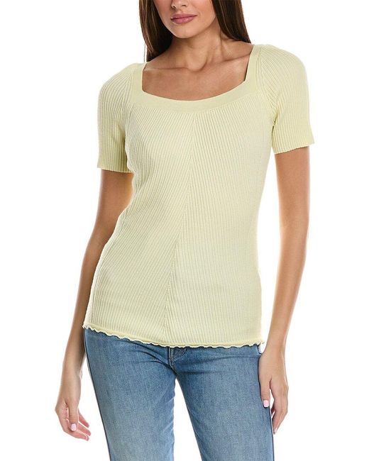 3.1 Phillip Lim Green Ribbed Wool-blend Sweater