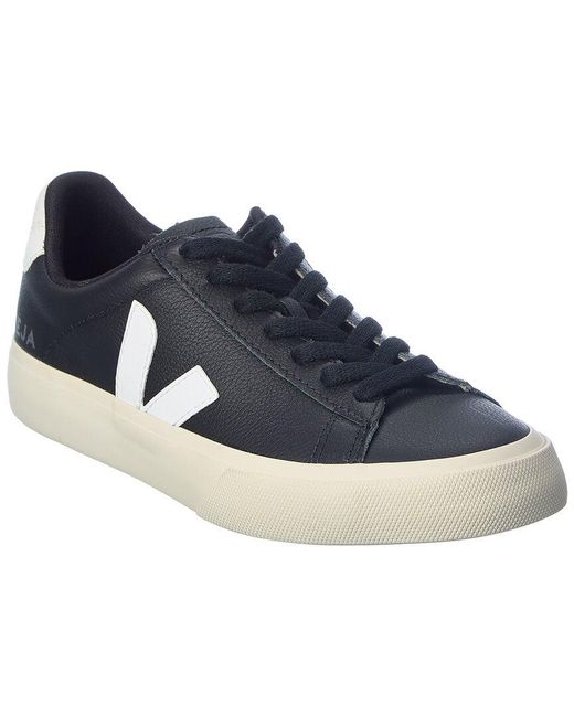 Veja Blue Campo Leather Sneaker