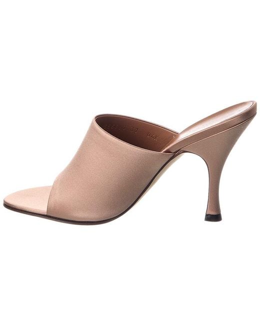 Gucci Natural Satin Sandal