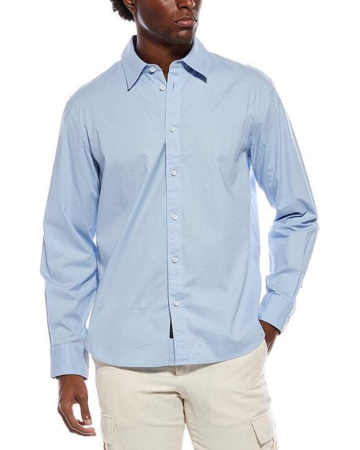 Rag & Bone Blue Griffin Shirt for men