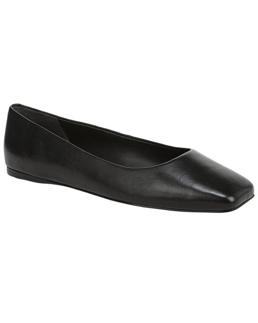 Franco Sarto Black Flxamaya Leather Skimmer