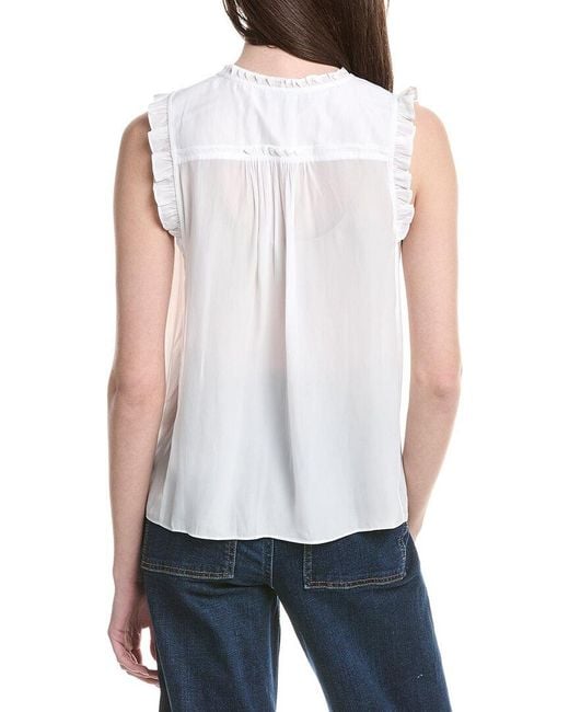 Ramy Brook White Perri Top