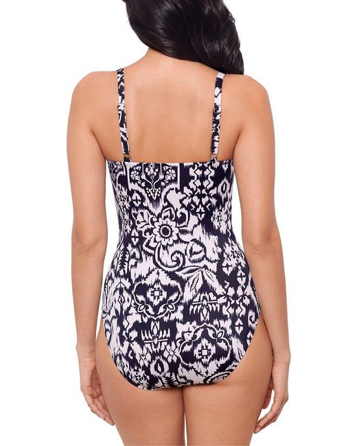 Miraclesuit Blue Talavera Kara One-Piece