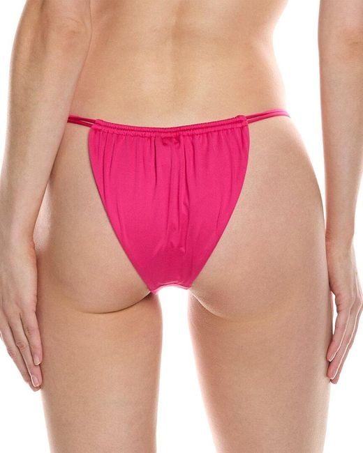 Monica Hansen Pink Money Maker 2 String Bikini Bottom