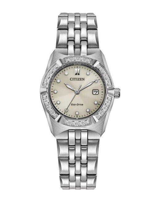 Citizen White Corso Watch