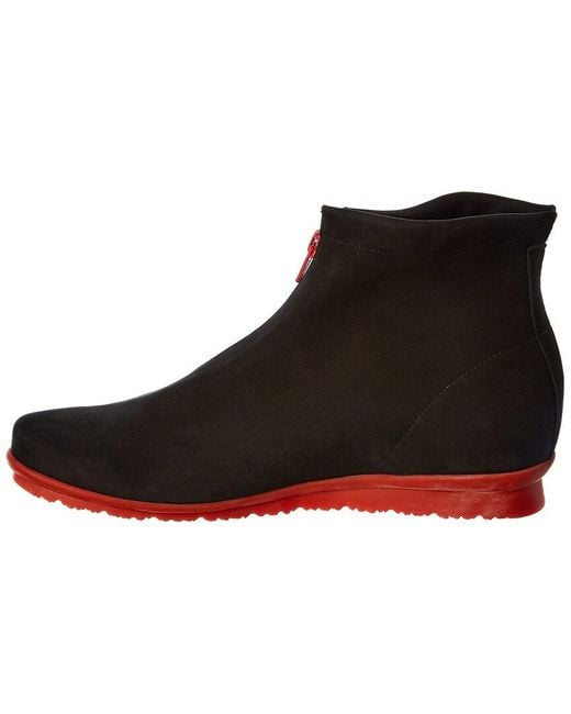 Arche Brown Barwol Suede Bootie