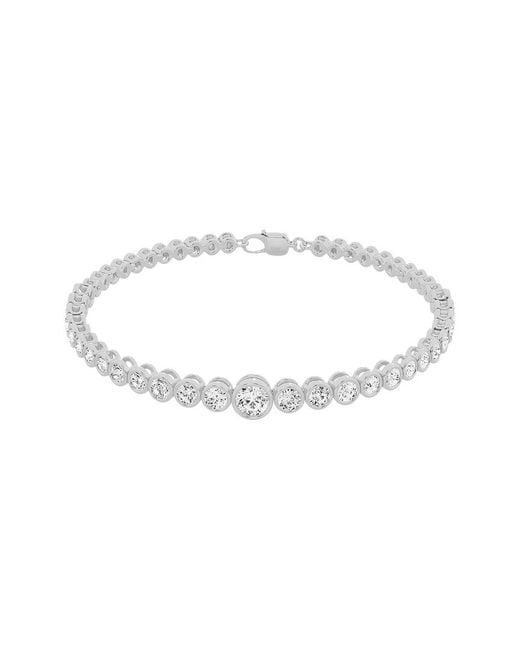 Lab Grown Diamonds White 14K 2.50 Ct. Tw. Lab-Grown Diamond Bracelet