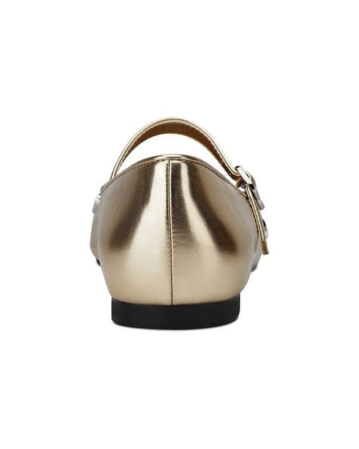 Karl Lagerfeld White Veyda Flat