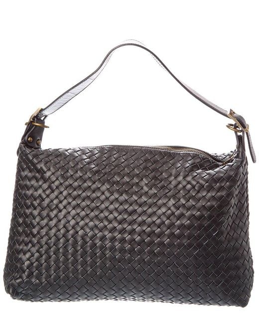 Persaman New York Black Cora Leather Tote