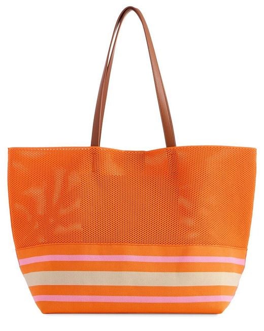 Shiraleah Orange Aria Tote