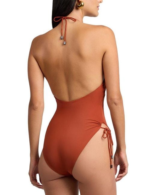 Onia Red Aleena One-Piece