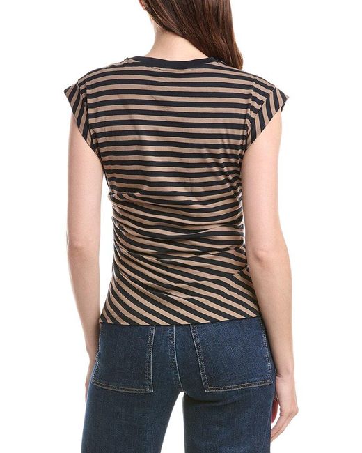 Boss Black Epka Striped Top