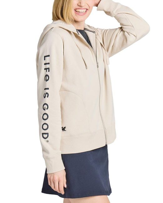 Life Is Good. Natural Good Vibes Fleece Sweatshirt
