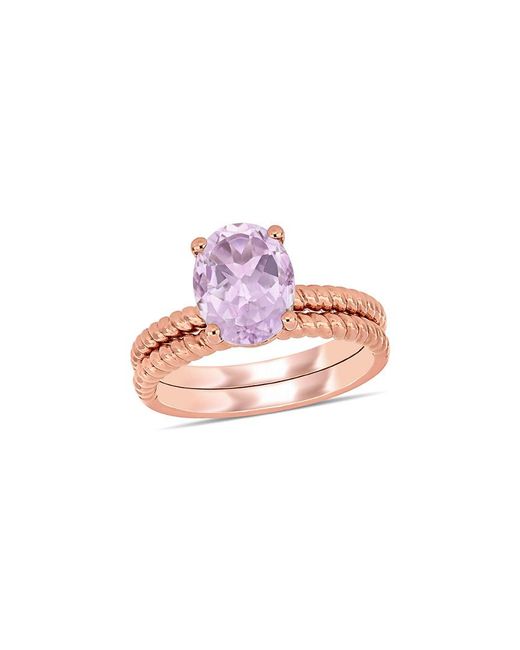 Rina Limor Pink 14k Rose Gold 2.37 Ct. Tw. Rose De France Ring