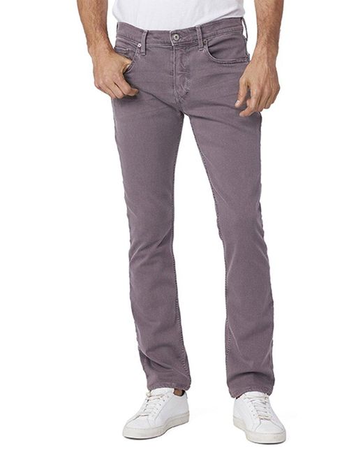 PAIGE Gray Federal Slim Jean for men