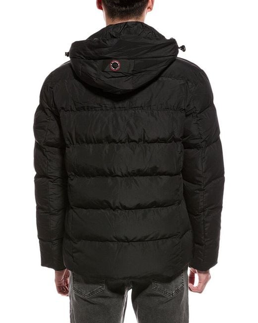 Point Zero Black Touchless Puffer Coat for men