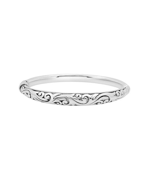 MaxColor White Bangle Bracelet