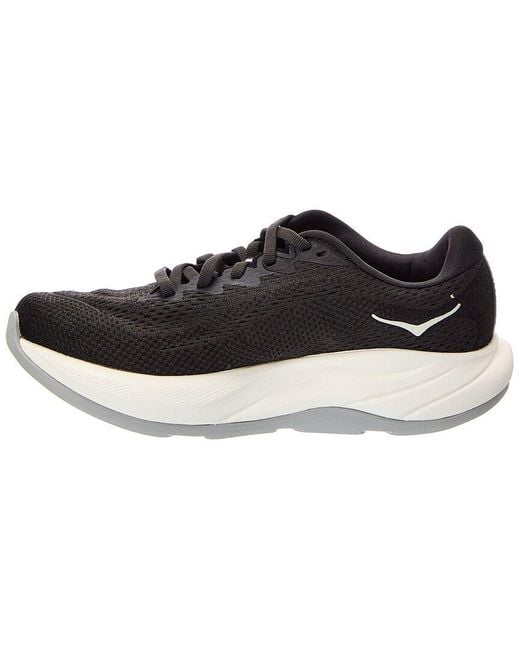 Hoka One One Black Rincon 4 Wide Sneaker