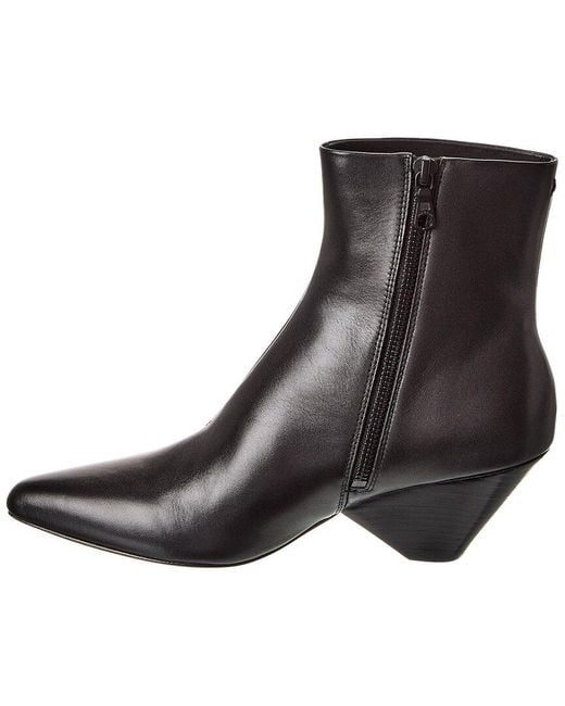Rag & Bone Black Spire Leather Boot