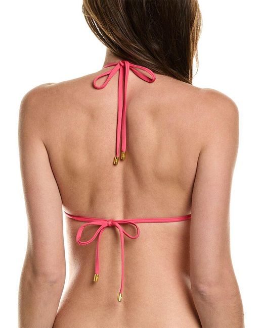 Helen Jon Pink String Bikini Top