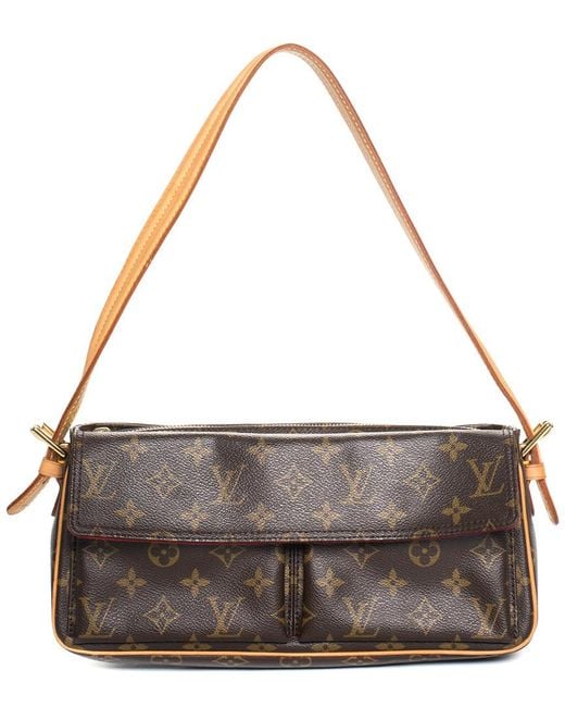 Pre-Owned Louis Vuitton Cite Monogram MM Shoulder Bag in Excellent  Condition 