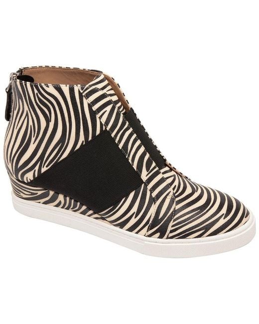 Linea Paolo Black Amber Canvas Sneaker
