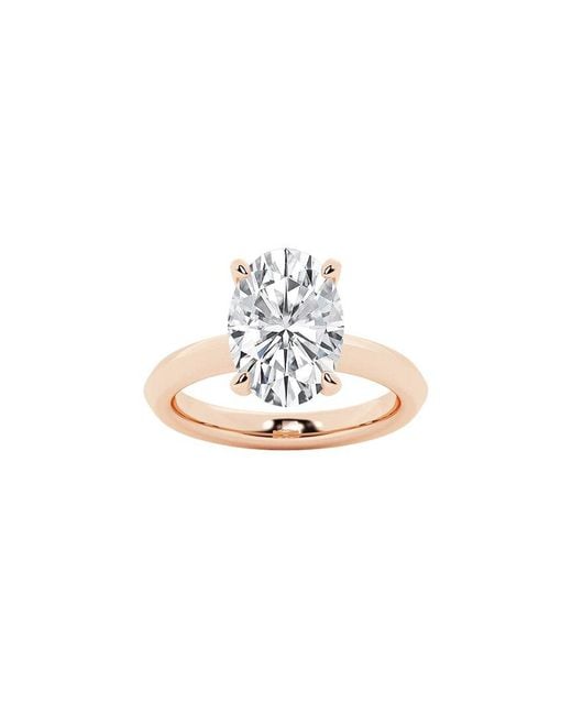 Lab Grown Diamonds White 14K 7.00 Ct. Tw. Lab-Grown Diamond Solitaire Engagement Ring
