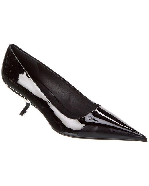 Ferragamo Black Eva Patent Pump