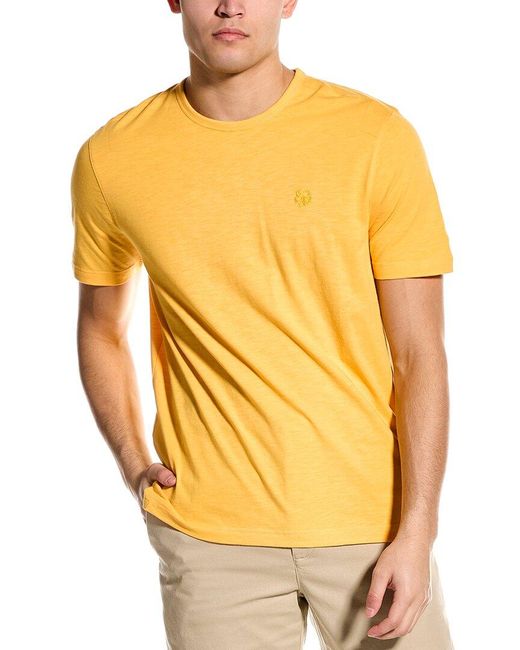 Ted Baker Yellow Linver T-shirt for men