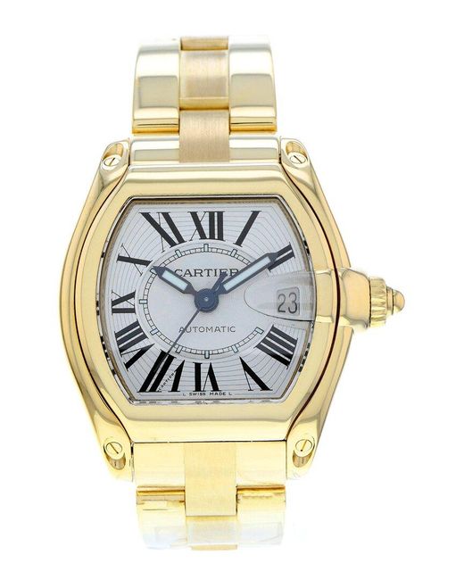 Cartier Metallic Roadster Watch Circa 2010S (Authentic Pre-Owned) for men