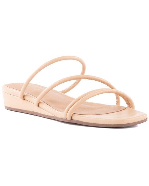 Seychelles Pink Rock Candy Leather Sandal