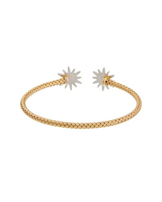 Meshmerise White 18K Over 0.25 Ct. Tw. Diamond Mesh Bangle Bracelet