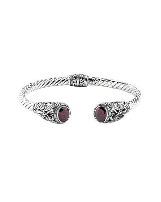 Samuel B. White 18K 4.40 Ct. Tw. Garnet Bracelet