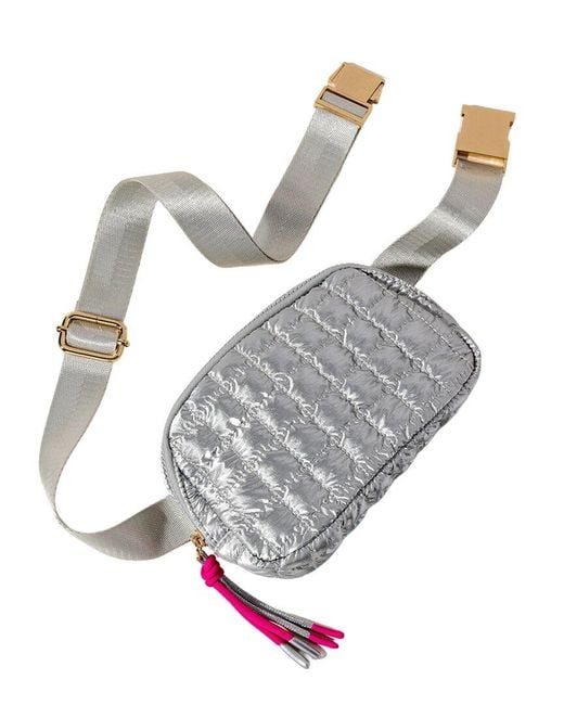 Shiraleah White Logan Belt Bag