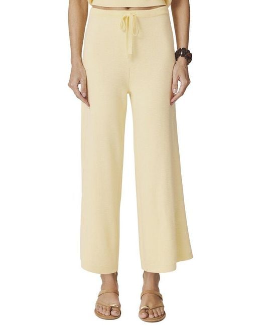 Splendid Natural Christa Crop Sweater Pant