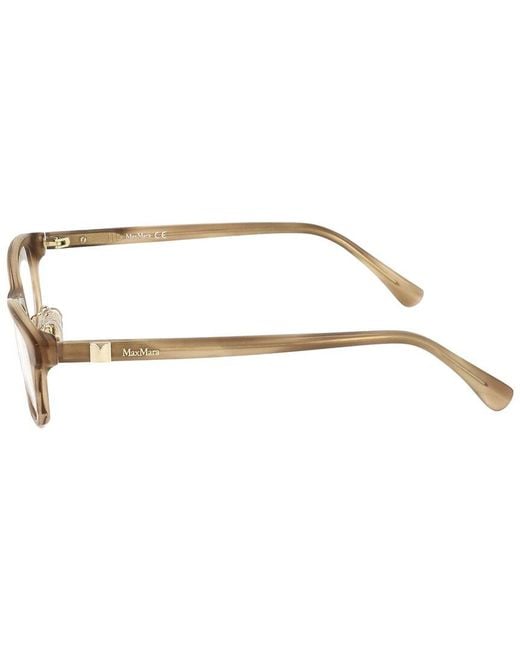 Max Mara Metallic 52Mm Optical Frames